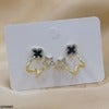 CETH507 LSH Clover Stud Tops Pair